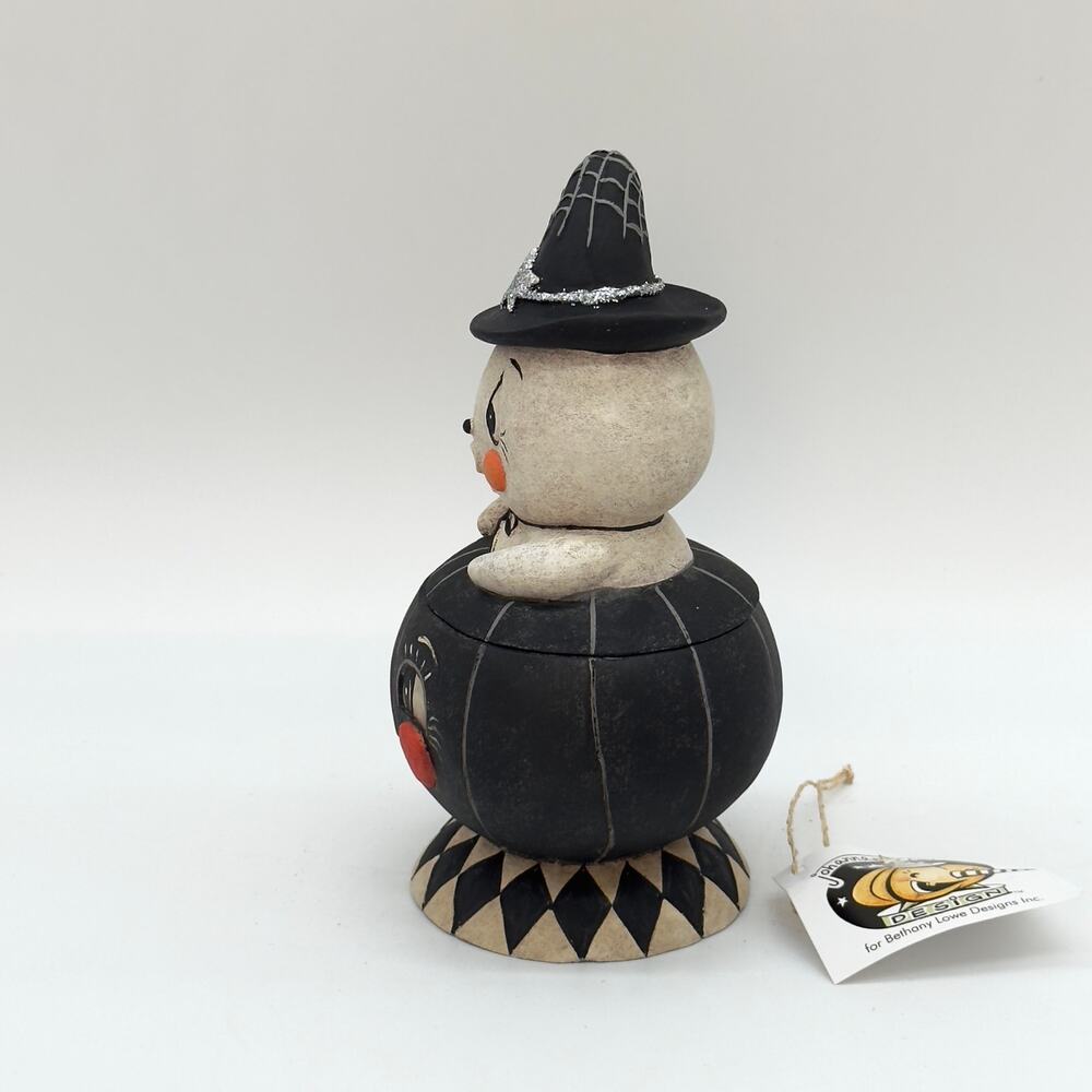 Bethany Lowe Johanna Parker Incognito Gus & Tito Ghost Halloween Container NEW - Picture 9 of 11